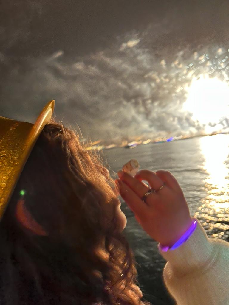 Cait Celebrating NYE