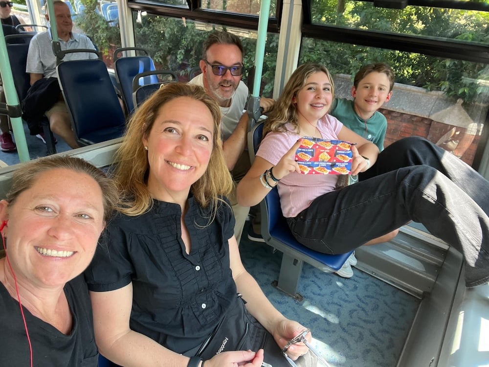 Double Decker Bus Ride