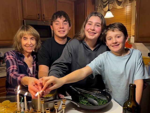 Hanukkah at Grandma's