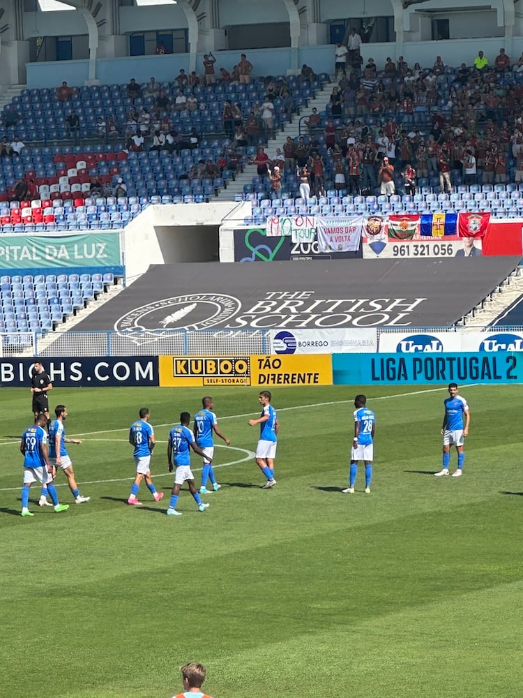 BSL Signage at the Game