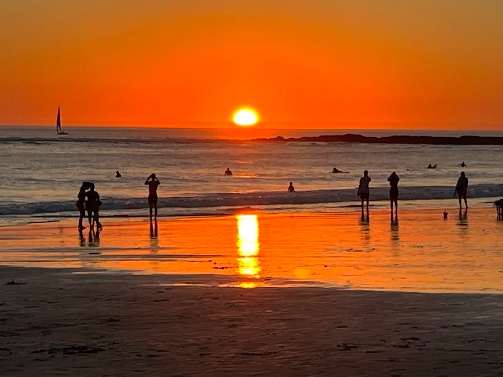 Sunset in Carcavelos