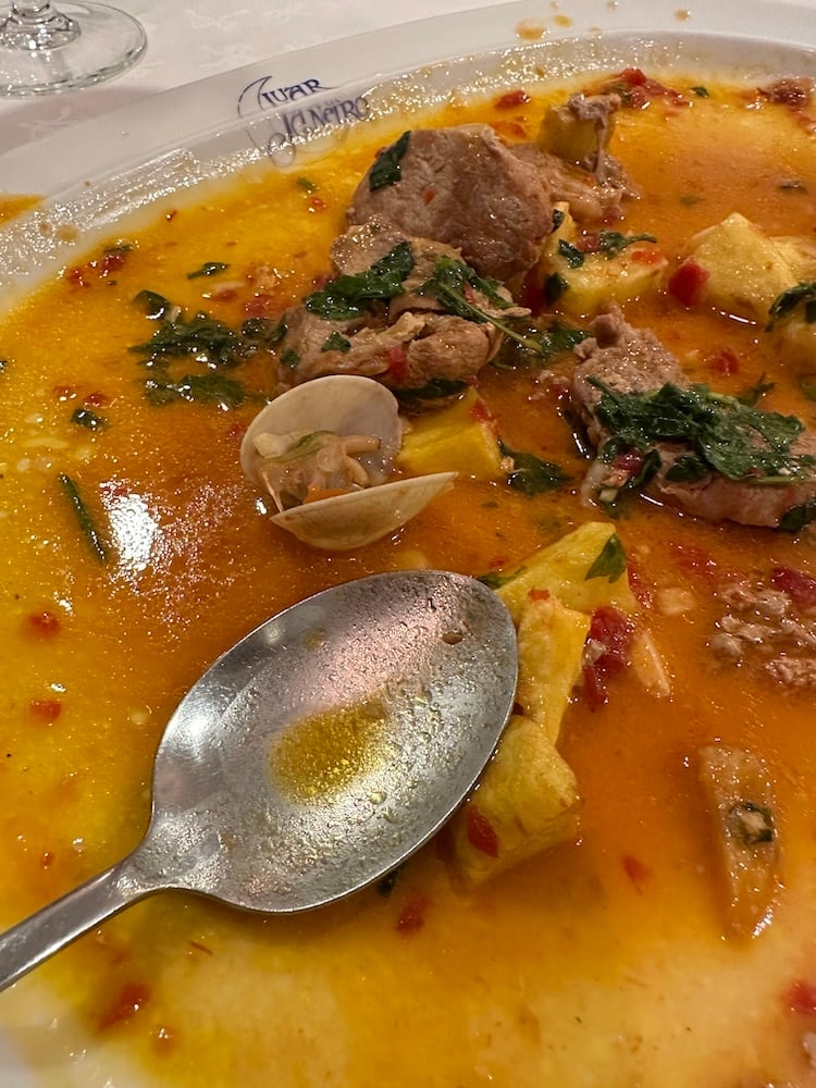 Porco Preto with Clams