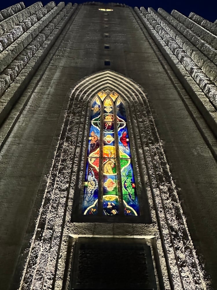 Inside the Hallgrimskirkja