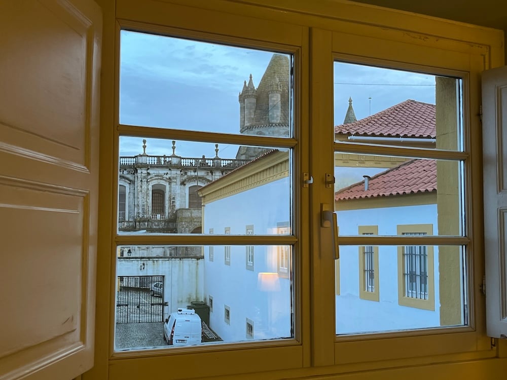Looking out the "Cell" Window