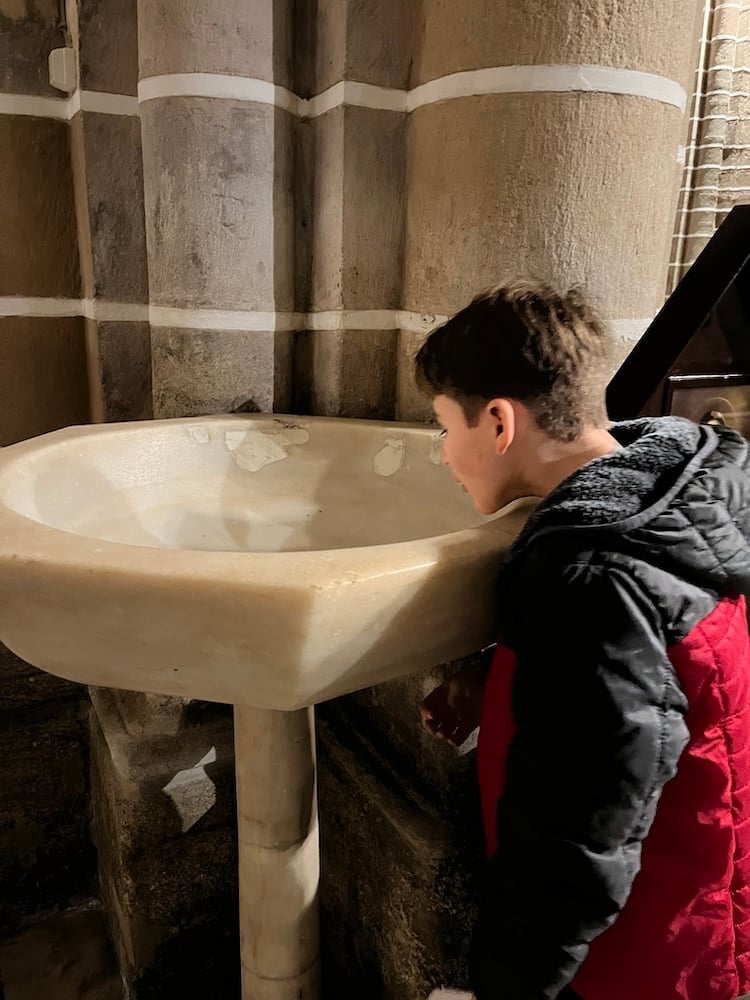 Don't Drink the Holy Water, Seb!