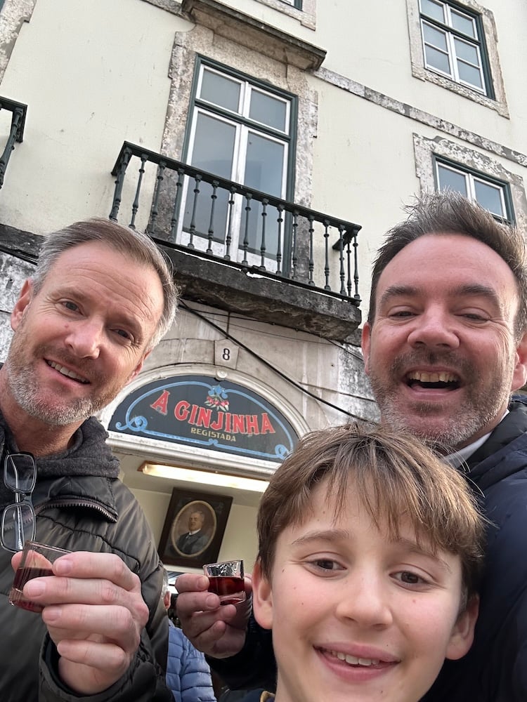 Ginja with Uncle Max