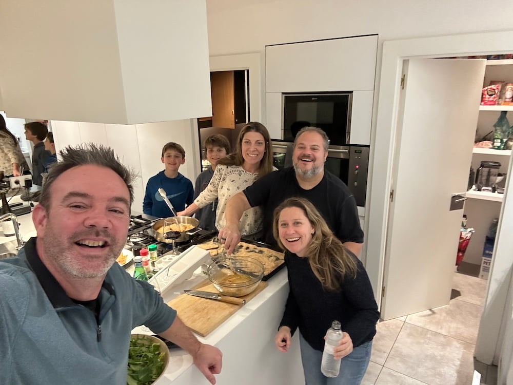 Dinner with the Reiss Family