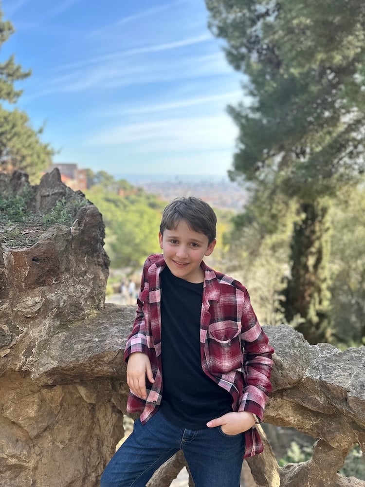 Seb in Park Güell