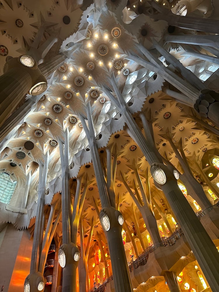 Inside Sagrada Família