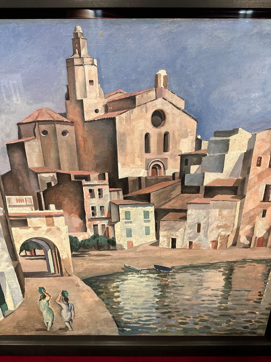 Dalí's Painting of the Cadaqués Waterfront