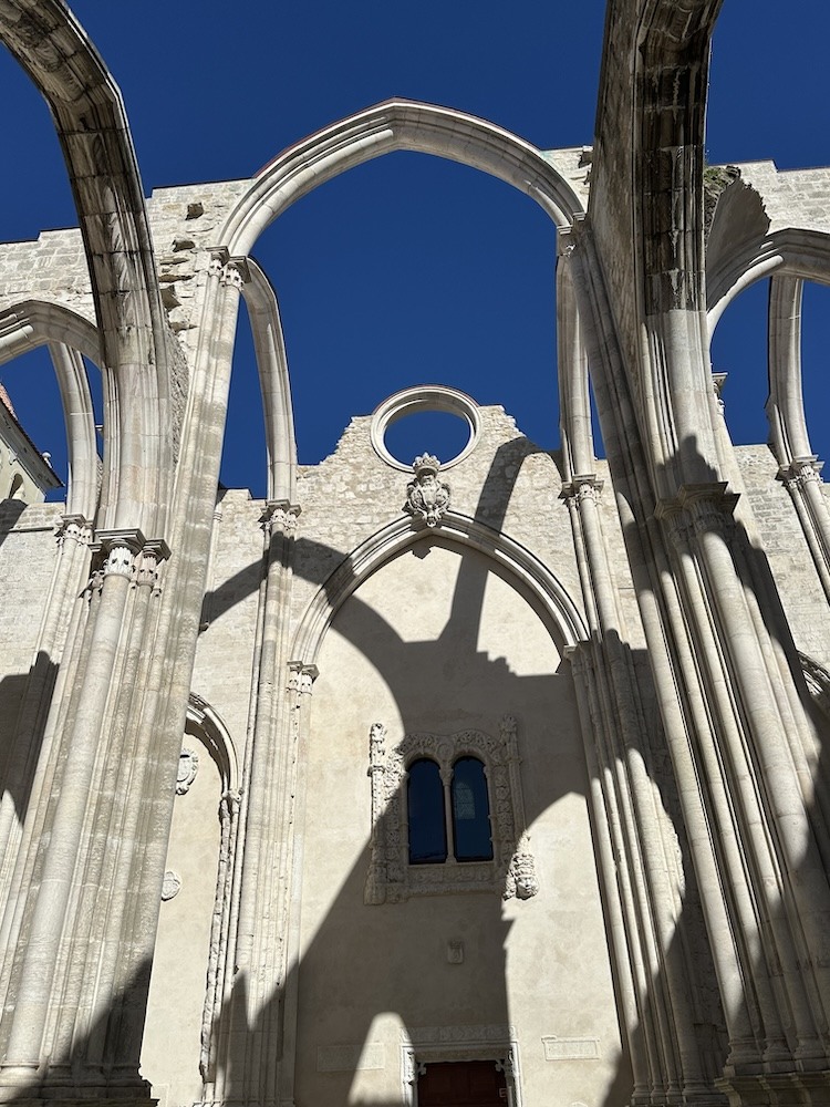 Beautiful Skies Inside the Carmo Convent