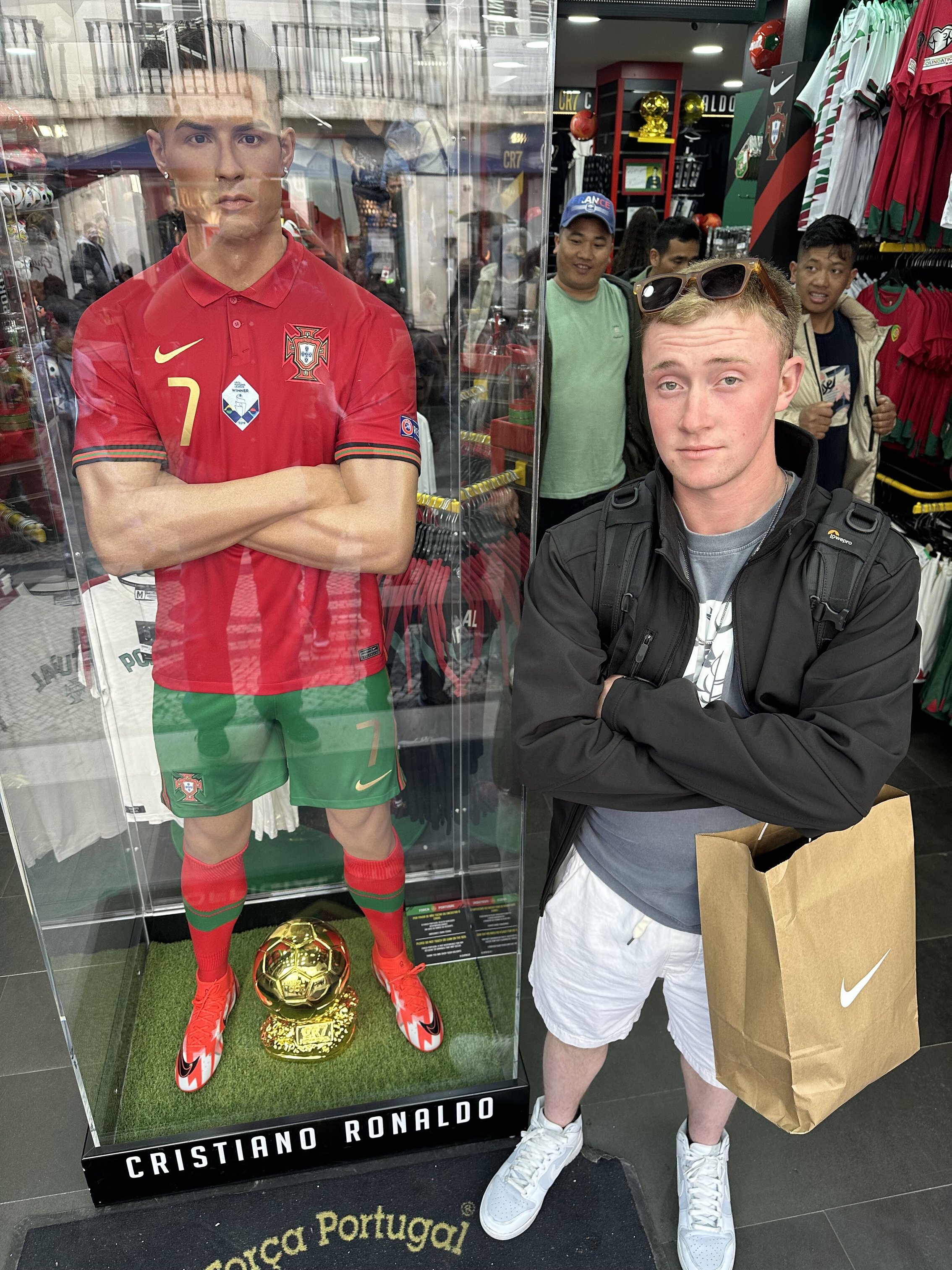 Jaden and Ronaldo