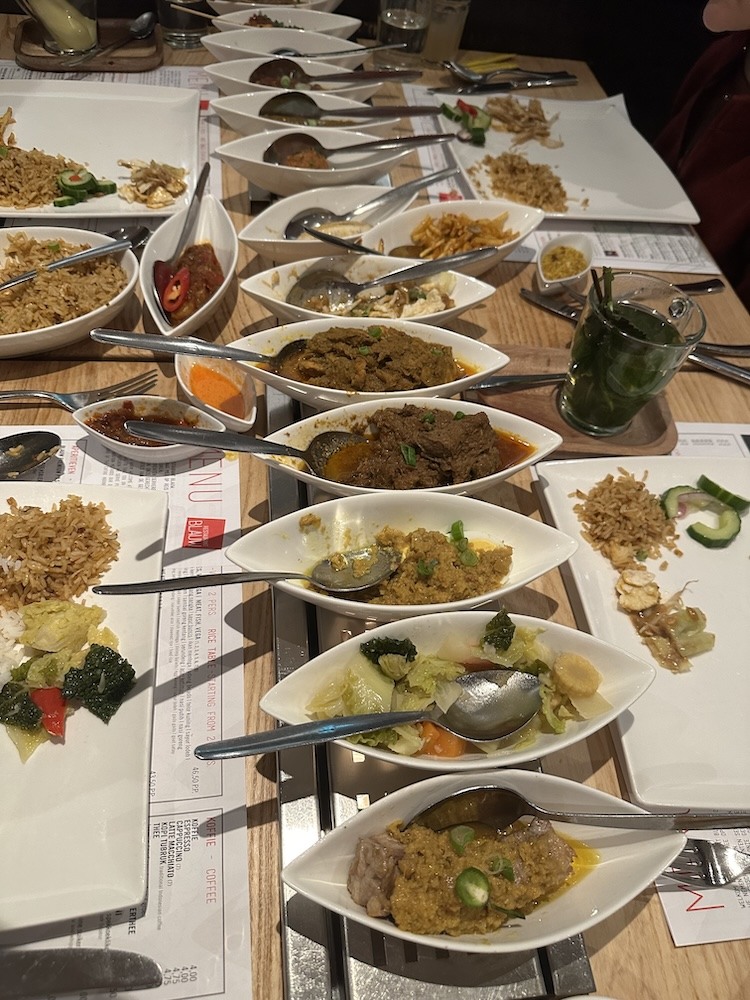 Indonesian Rijsttafel
