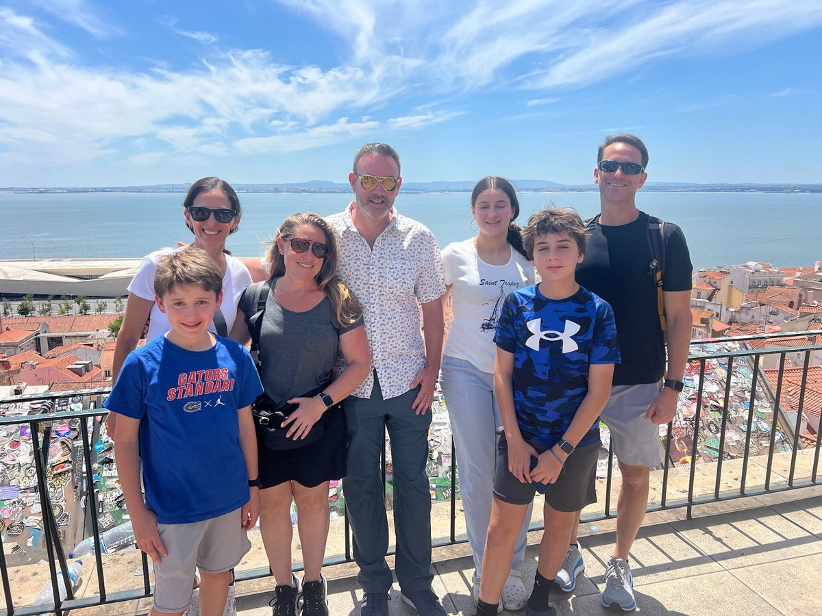 Touring Alfama with the Gellers