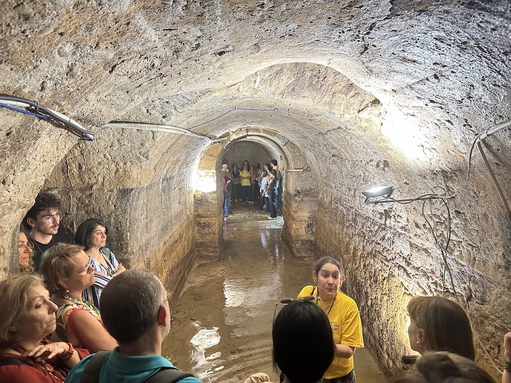 Touring the Roman Galleries