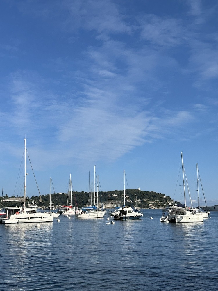 Boats at Villefranche-Sur-Mer