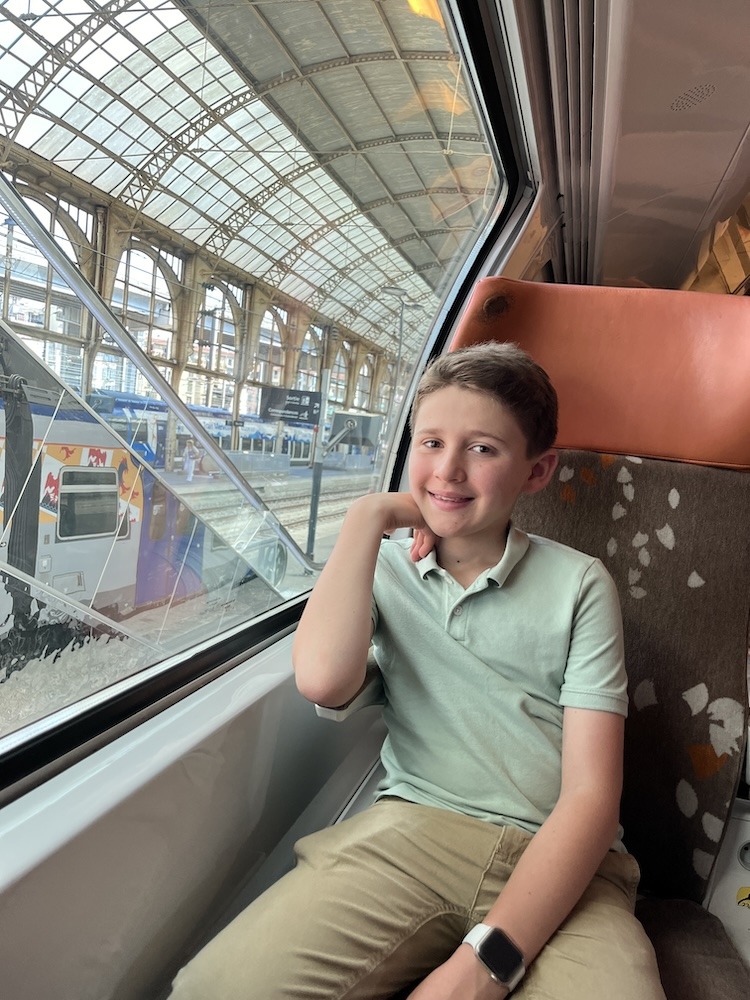 On the Train to Monaco