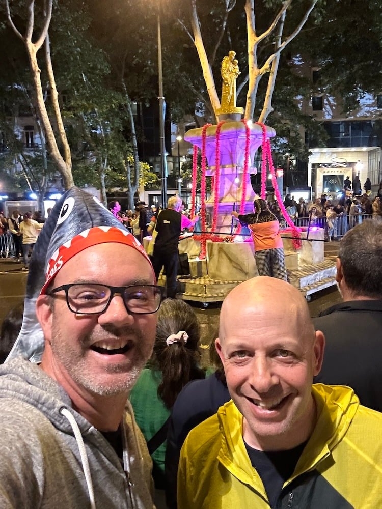 The São Antonio Parade with Mark