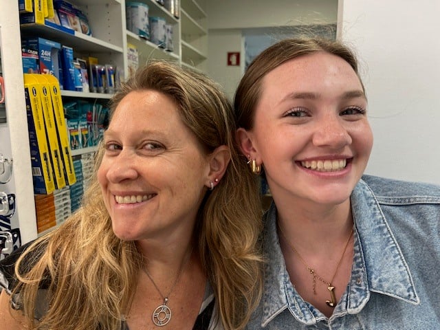 Ear Piercing with Aunt Alli