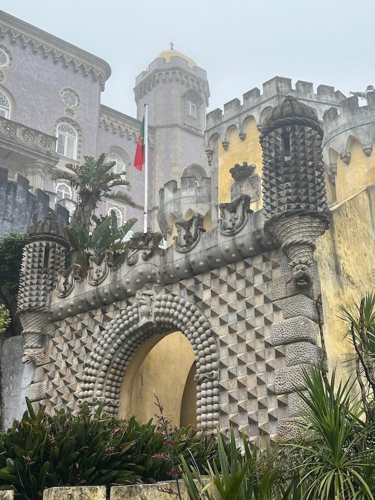 Pena Palace in the Fog