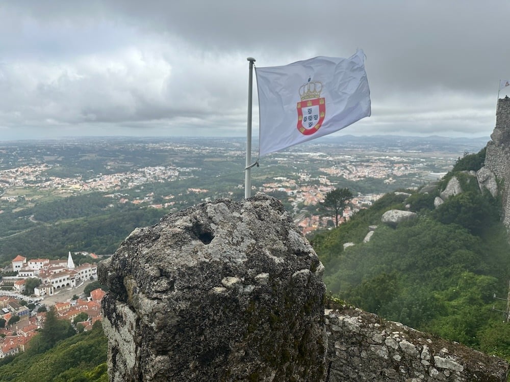 Views Over Sintra from Moorish Castle