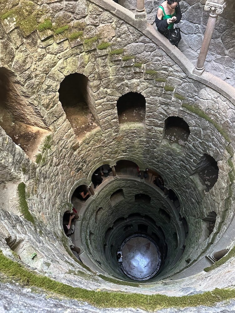 Famous Stairs in Quinta da Regaleira