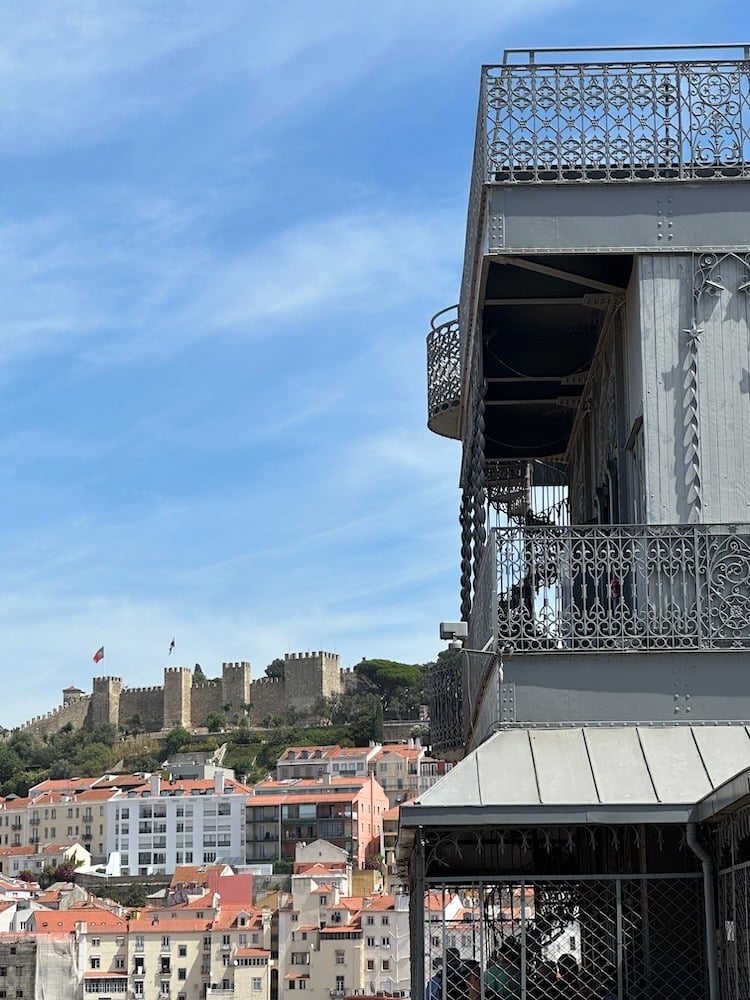 Santa Justa and Castelo São Jorge