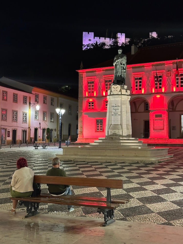 Praça da República at Night