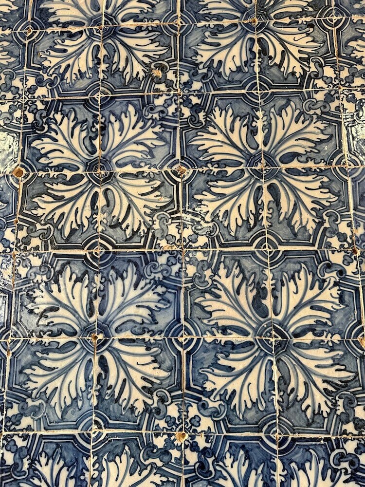 Tiles in the Convento de Cristo