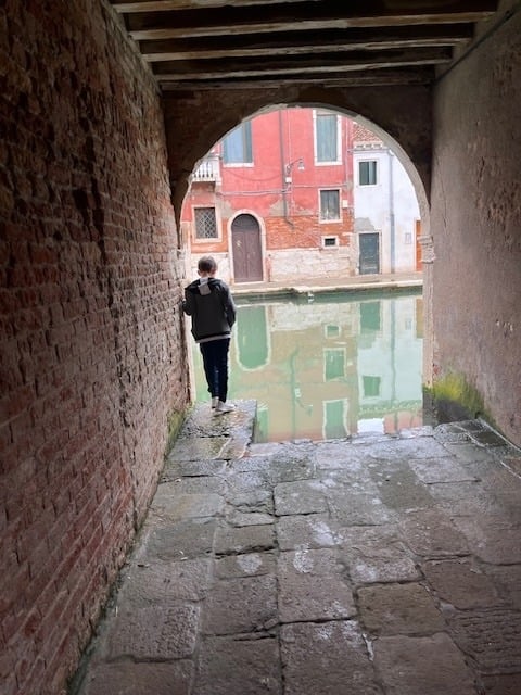 Our Alleyway for a Few Nights