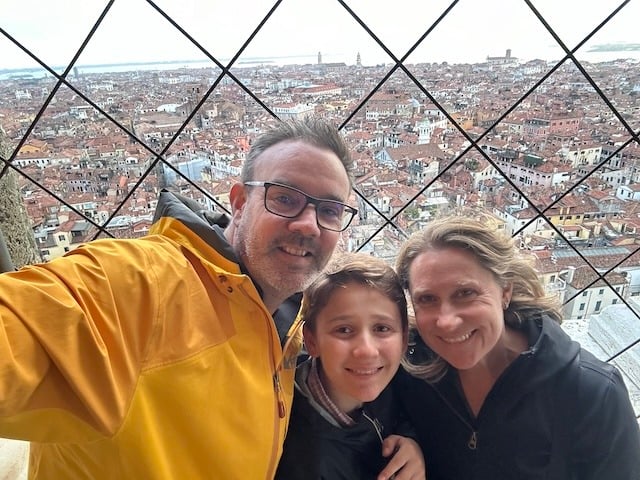 Atop the Campanile