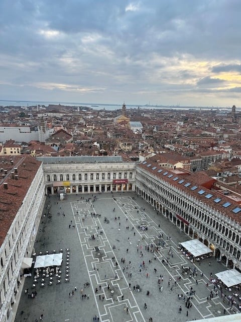 St. Mark's Square from the Campanile