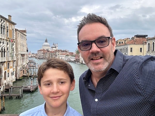 View from the Accademia Bridge