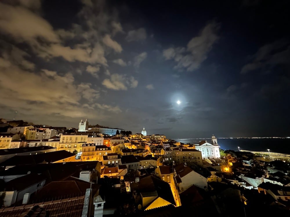 Full Moon Over Alfama