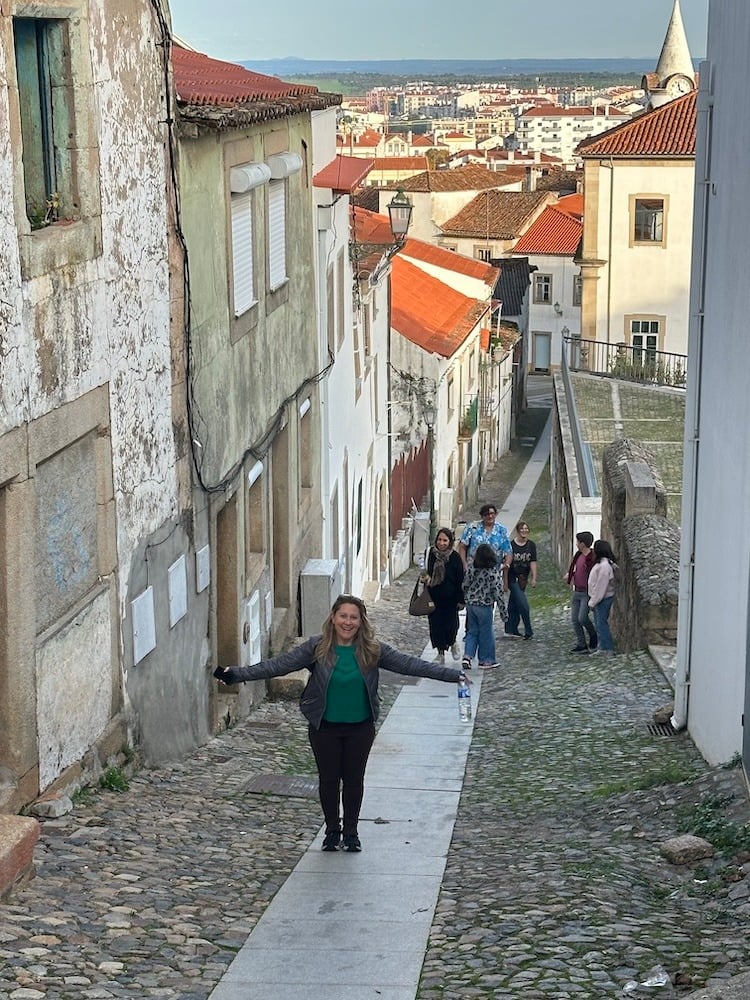 Walking Through Castelo Branco