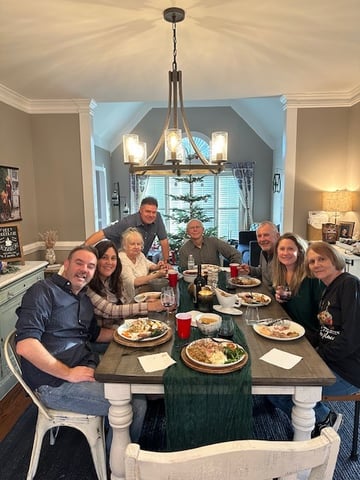 Christmas Dinner at the Mac's