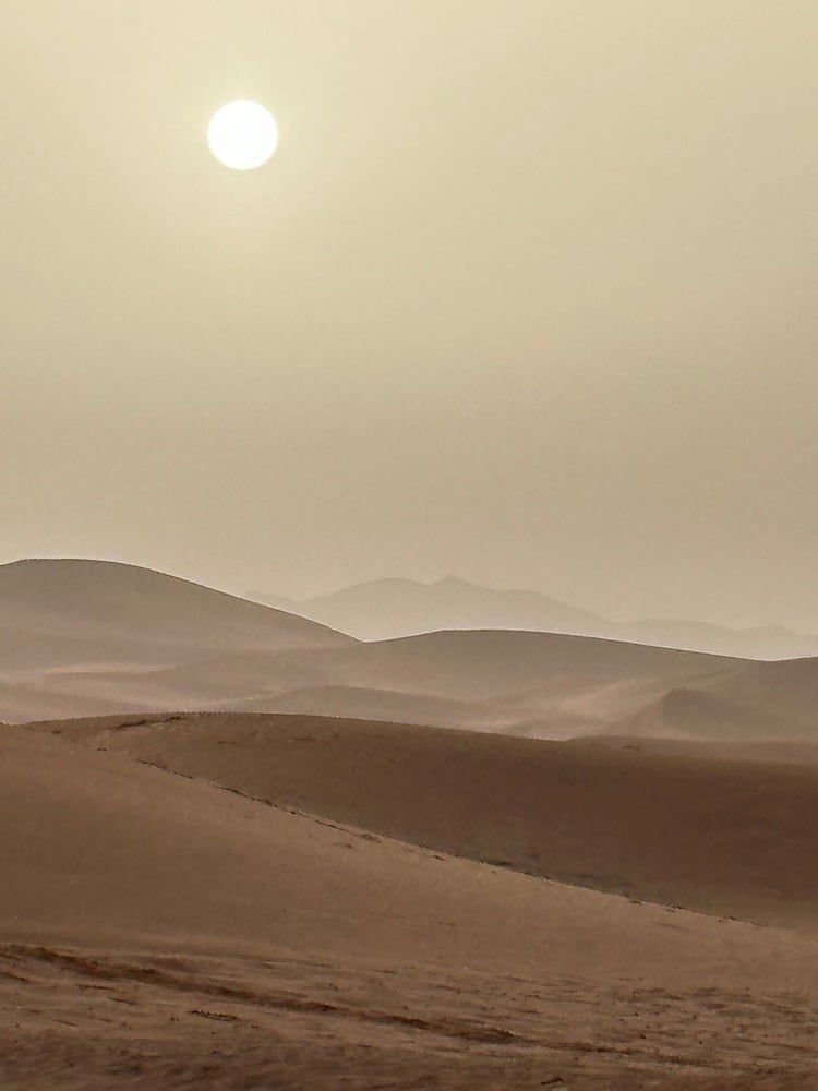 The Sun Over the Sahara