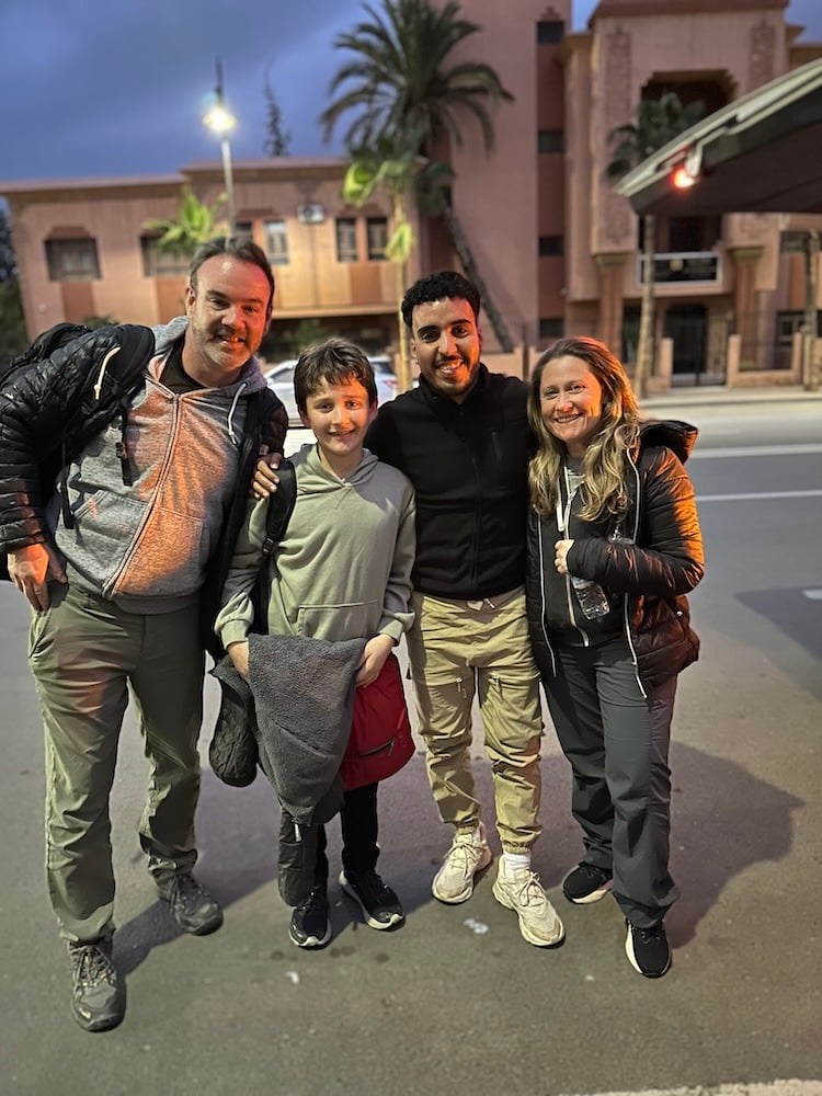 Saying Goodbye to Moustapha