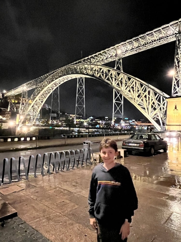 Seb and the Dom Luís I Bridge