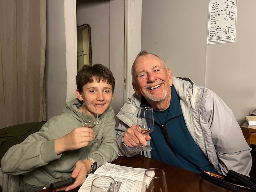 Port Wine with Pops