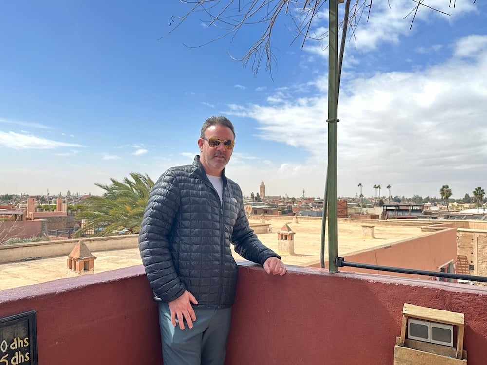 Chad on the Photography Museum Rooftop