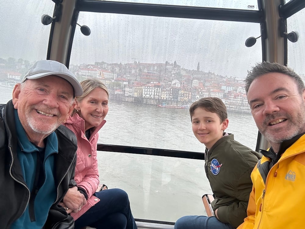 Rainy Ride on the Gondola