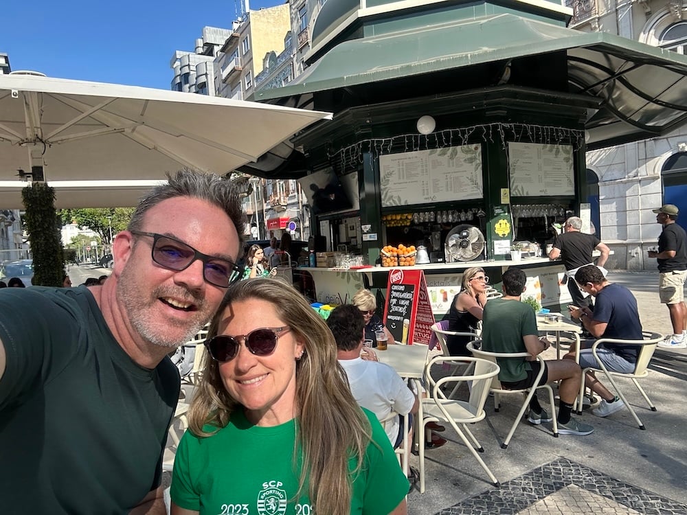 Ready for the Big Game at the Quiosque