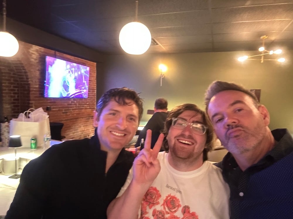 Hanging with Caleb and Jack
