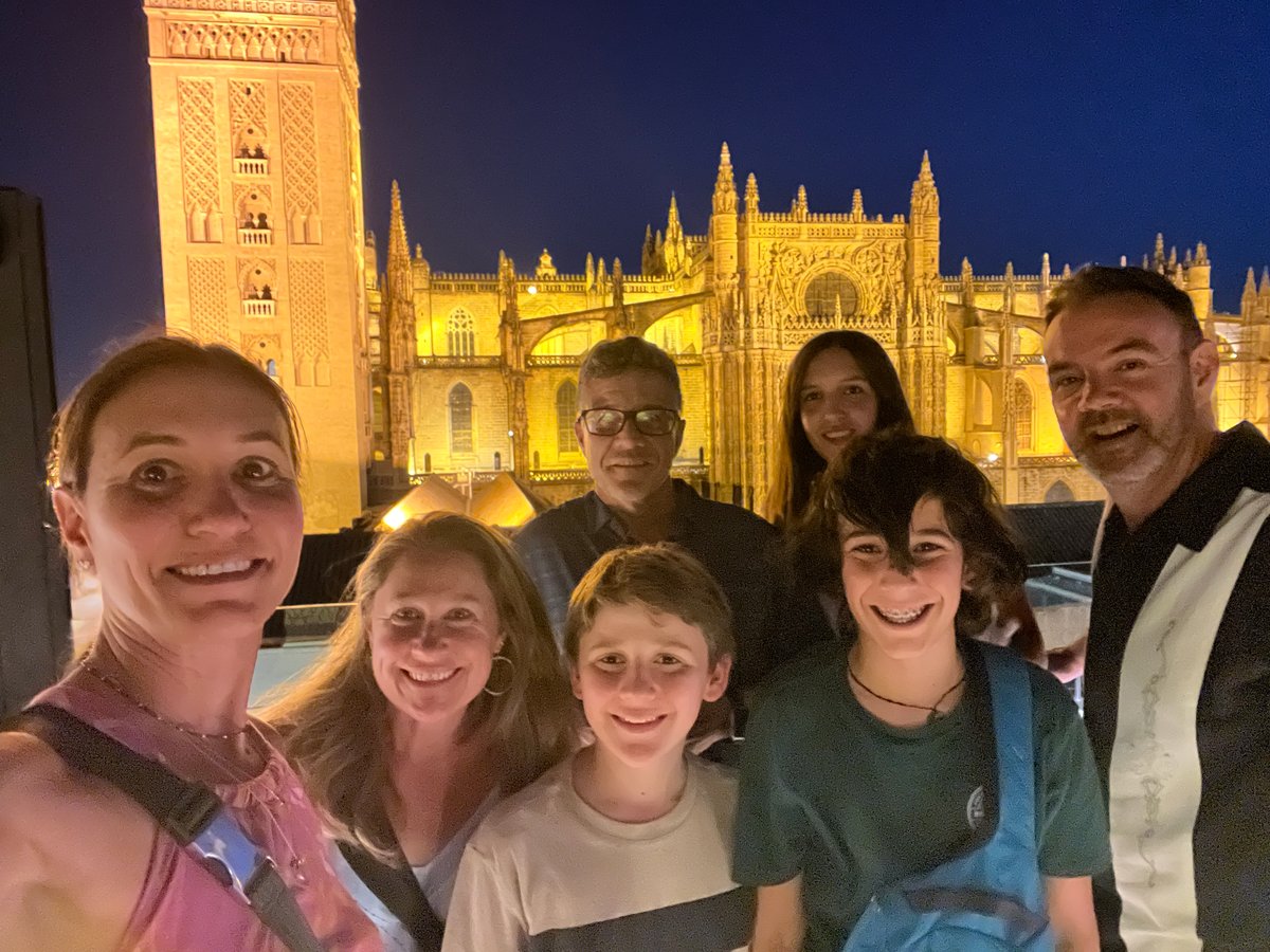 The Sevilla Cathedral at Night