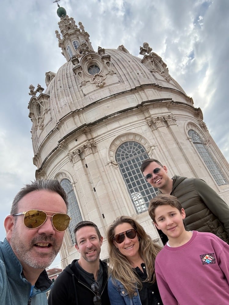 Climbing the Estrella Basilica