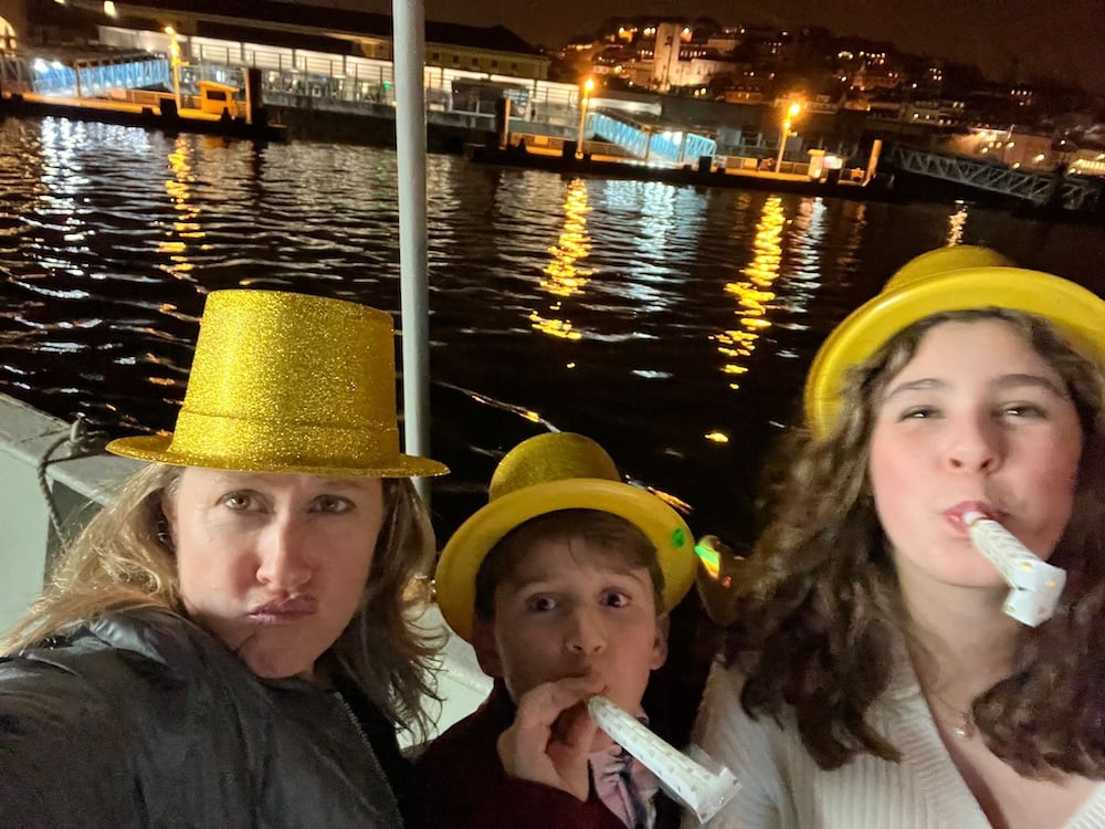 Goofing Around Before the Fireworks