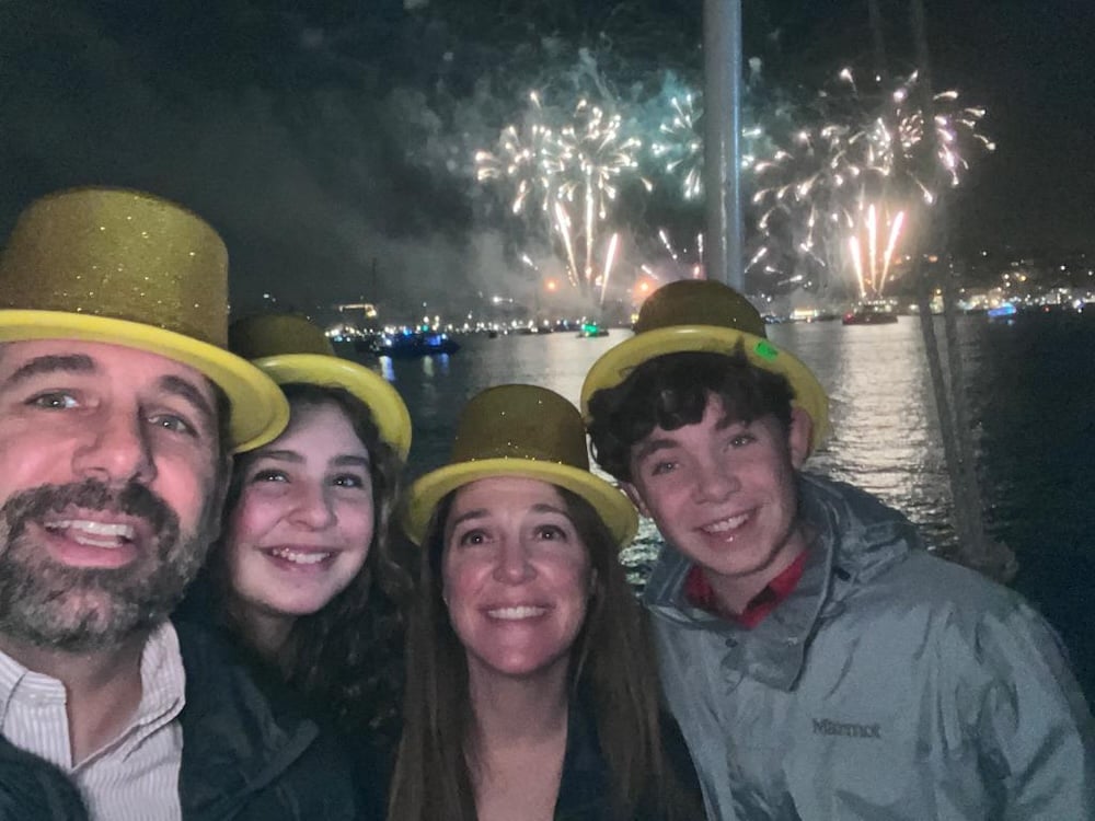 Fireworks Over the Andersons